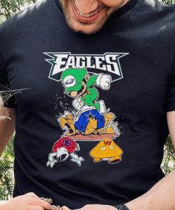 Mario Philadelphia Eagles Stomp On Dallas Cowboys, Ny Giants And Commanders Shirt