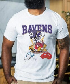 Mario Ravens Stomps On Chiefs Lions 49ers Shirt