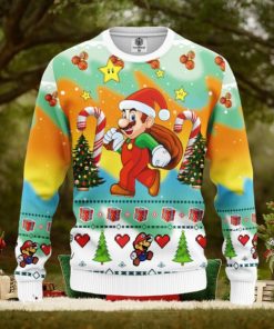 Mario Ugly Christmas Sweater Amazing Gift Men And Women Christmas Gift