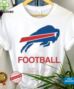 Marissa Figueroa Wears Buffalo Bills Football Shirt