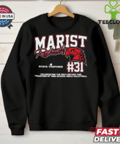 Marist Redhawks #31 Celebrating The Rich History And Tradition Of High School Girls Volleyball Shirt