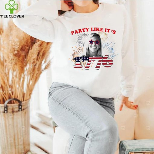 Marjorie Taylor party like it’s 1776 hoodie, sweater, longsleeve, shirt v-neck, t-shirt