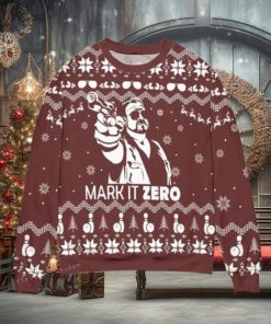 Mark It Zero The Big Lebowski Pine Tree And Snowflake Womens Ugly Sweater