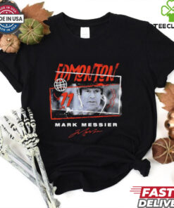 Mark Messier 11 Edmonton Oilers hockey signature shirt