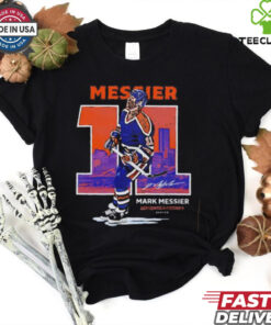Mark Messier Edmonton Oilers Throwback Signature shirt