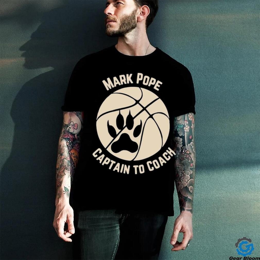Mark Pope Captain To Coach Basketball Kentucky Shirt Mark Pope Captain To Coach Basketball Kentucky Shirt