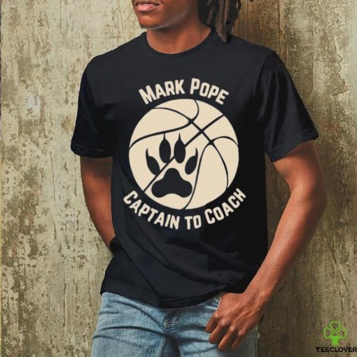 Mark Pope Captain To Coach Basketball Kentucky Shirt