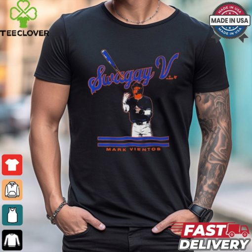 Mark Vientos Swaggy V New York Mets T Shirts
