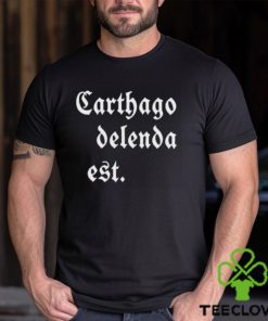 Mark Zuckerberg Wearing Carthago Delenda Est Unisex T Shirt