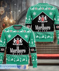 Marlboro Black Methol New Style Ugly Christmas Sweater AOP Gift For Holidays