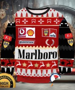 Marlboro Formula 1 Racing Ugly Christmas Sweater