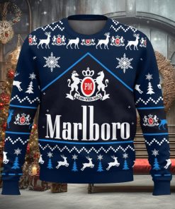 Marlboro Ice Blast Ugly Christmas Sweater 2023 Christmas Gift 3D Sweater