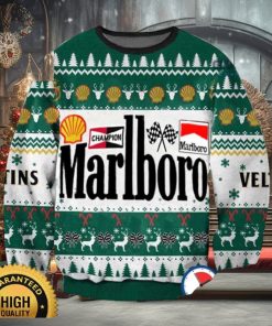 Marlboro Racing Ugly Christmas Sweater