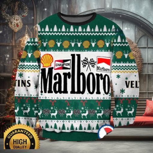 Marlboro Racing Ugly Christmas Sweater