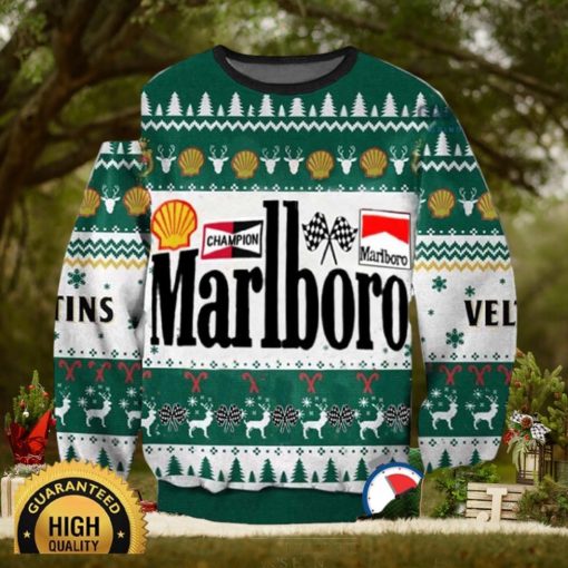 Marlboro Racing Ugly Christmas Sweater