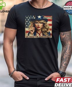 Marlene Robertson Swifties We Know The Assignment Retro Painting t shirt