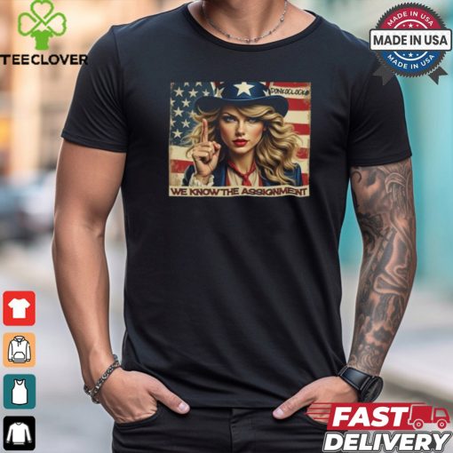 Marlene Robertson Swifties We Know The Assignment Retro Painting t shirt