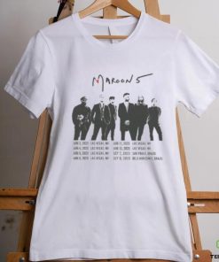 Maroon 5 Band Tour 2023 Las Vegas Merch, Maroon 5 Music Band Tour 2023 Shirt, Maroon 5 Tour Dates Las Vegas Shirt