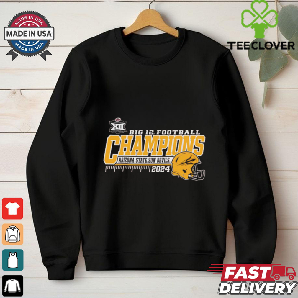 Maroon Arizona State Sun Devils 2024 Big 12 Football Conference Champions Unisex T Shirt Maroon Arizona State Sun Devils 2024 Big 12 Football Conference Champions Unisex T Shirt