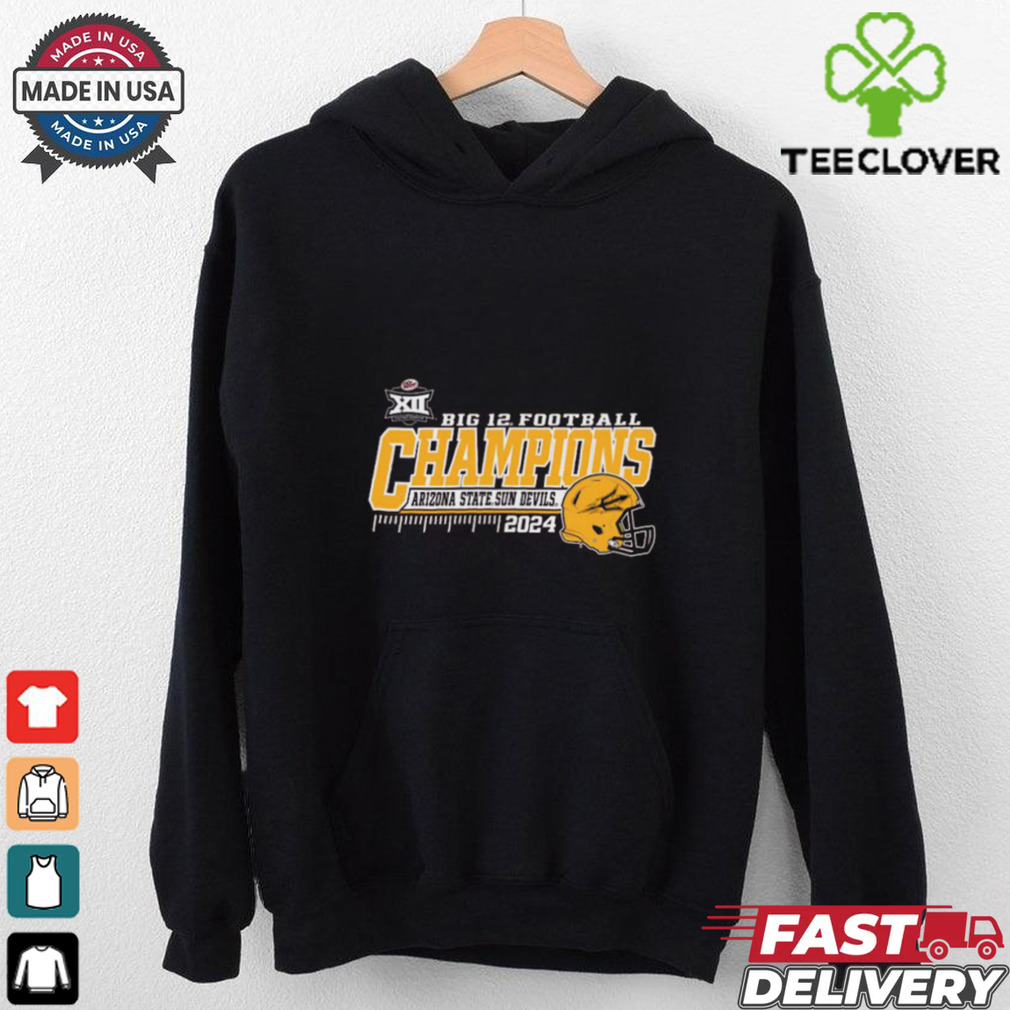 Maroon Arizona State Sun Devils 2024 Big 12 Football Conference Champions Unisex T Shirt Maroon Arizona State Sun Devils 2024 Big 12 Football Conference Champions Unisex T Shirt