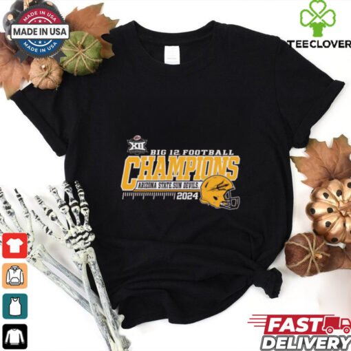 Maroon Arizona State Sun Devils 2024 Big 12 Football Conference Champions Unisex T Shirt