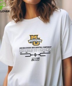 Marquette Basketball March Madness The Road To Phoenix 2024 Tee Shirt