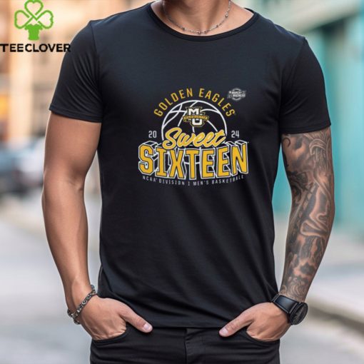 Marquette Golden Eagles 2024 NCAA Men’s Basketball Tournament March Madness Sweet Sixteen Defensive Stance T Shirt
