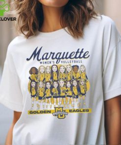 Marquette Golden Eagles 2024 Women's Volleyball Team T Shirt