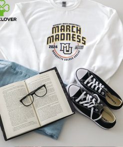 Marquette Golden Eagles Gold 2024 Ncaa March Madness Bound Short Sleeve T Shirt
