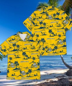 Marquette Golden Eagles Halloween Hawaiian Shirt For Men And Women Gift Beach
