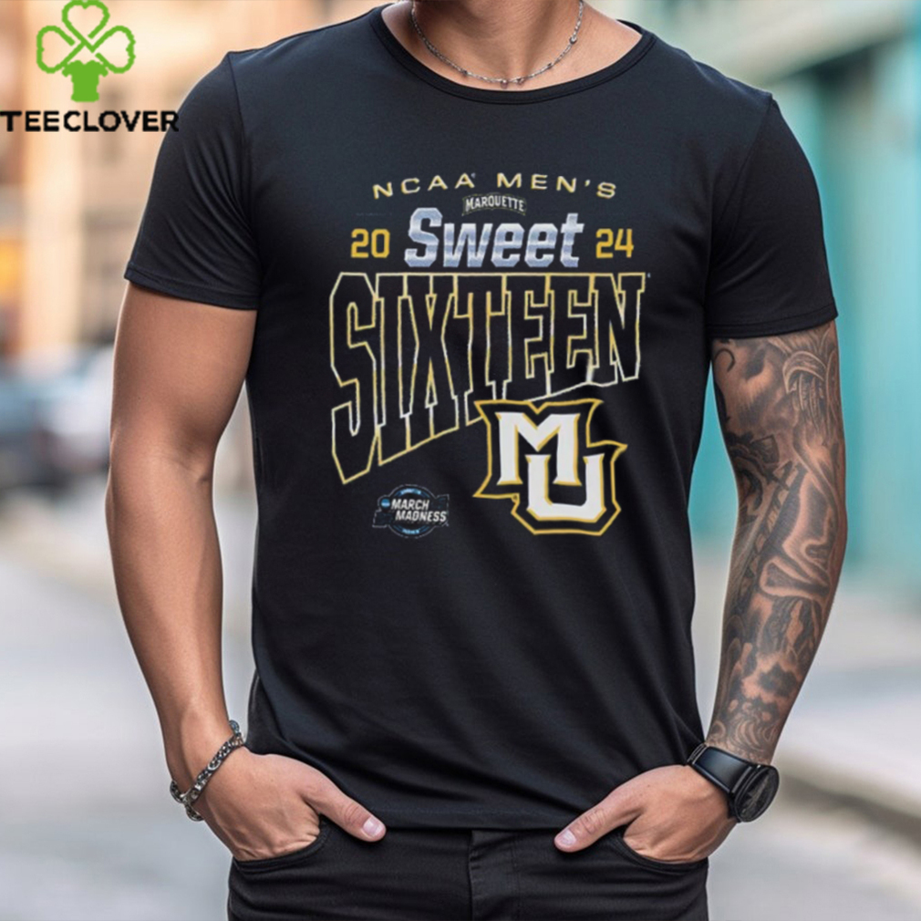 Marquette Mbb 2024 Sweet Sixteen Streetwear T Shirt Marquette Mbb 2024 Sweet Sixteen Streetwear T Shirt