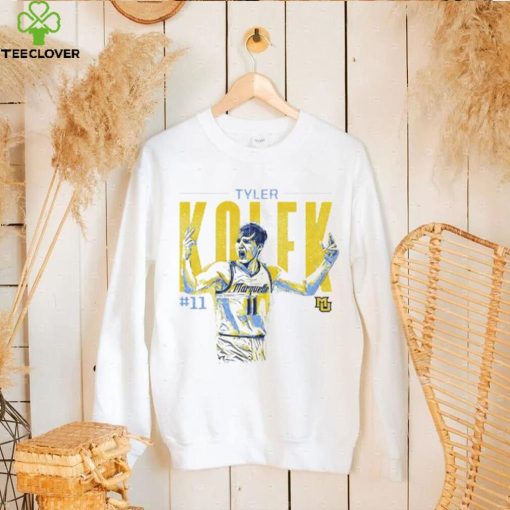 Marquette NCAA Men’s basketball Tyler Kolek MVP hoodie, sweater, longsleeve, shirt v-neck, t-shirt