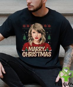 Marry Christmas from Taylor Swift Design T Shirt