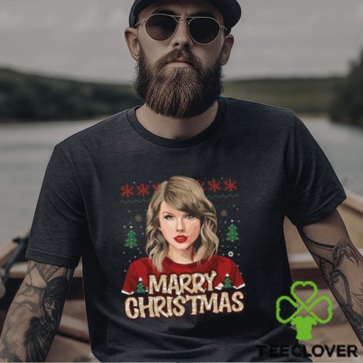 Marry Christmas from Taylor Swift Design T Shirt