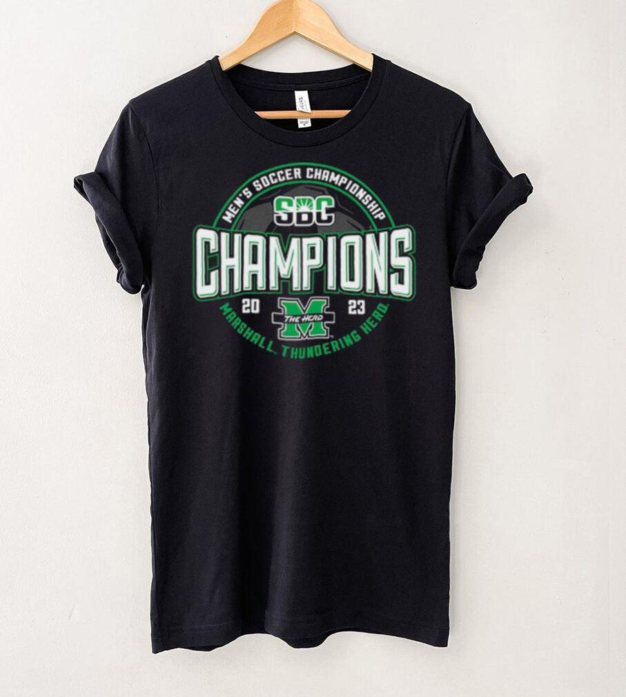 Marshall Thundering Herd Blue 84 2023 Sun Belt Men’s Soccer Conference Tournament Champions T Shirt Marshall Thundering Herd Blue 84 2023 Sun Belt Men’s Soccer Conference Tournament Champions T Shirt