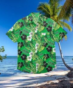 Marshall Thundering Herd Floral Hawaiian Shirt