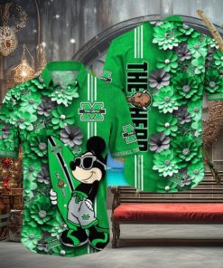 Marshall Thundering Herd Hawaiian Shirt Mickey Love Surfing Trending Summer Gift 1 Marshall Thundering Herd Hawaiian Shirt Mickey Love Surfing Trending Summer Gift