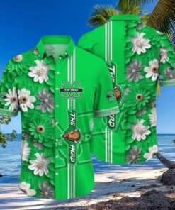 Marshall Thundering Herd NCAA3 Flower Hawaii Shirt