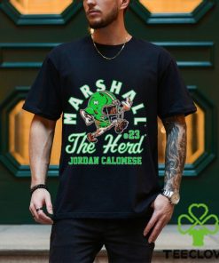 Marshall Thundering Herd Ncaa Football Jordan Calomese T shirt