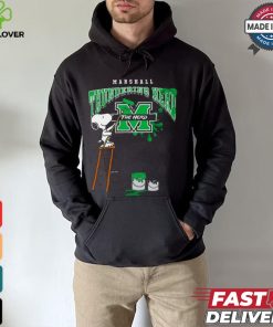 Marshall Thundering Herd Snoopy Painting Shirt