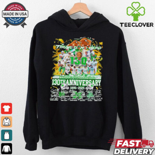 Marshall Thundering Herd The Herd 130th Anniversary 1895 2025 signature shirt