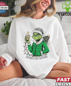 Marshall Thundering Herd x Santa Grinch Is This Jolly Enough Merry Christmas Shirt
