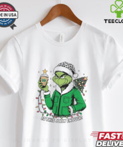 Marshall Thundering Herd x Santa Grinch Is This Jolly Enough Merry Christmas Shirt