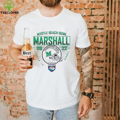 Marshall University Football 2022 Myrtle Beach Bowl Bound T Shirt