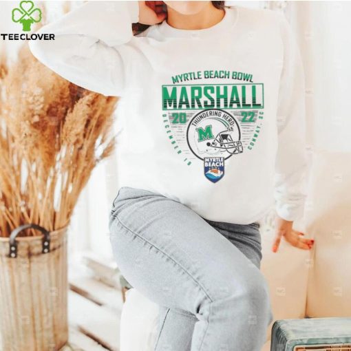 Marshall University Football 2022 Myrtle Beach Bowl Bound T Shirt