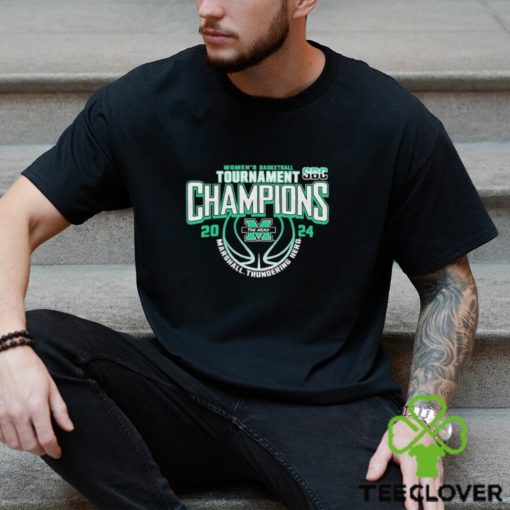Marshall University Women’s Basketball 2024 Sun Belt Conference Tournament Champions Shirt