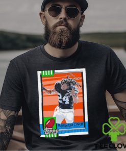 Marshawn Terrell Lynch Seattle Seahawks team football card shirt