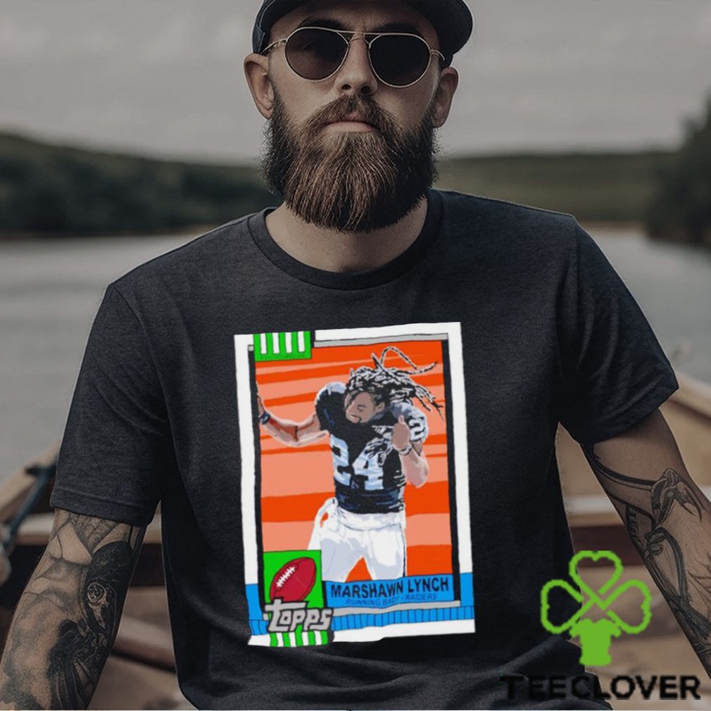 Marshawn Terrell Lynch Seattle Seahawks team football card shirt Marshawn Terrell Lynch Seattle Seahawks team football card shirt