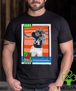Marshawn Terrell Lynch Seattle Seahawks team football card shirt