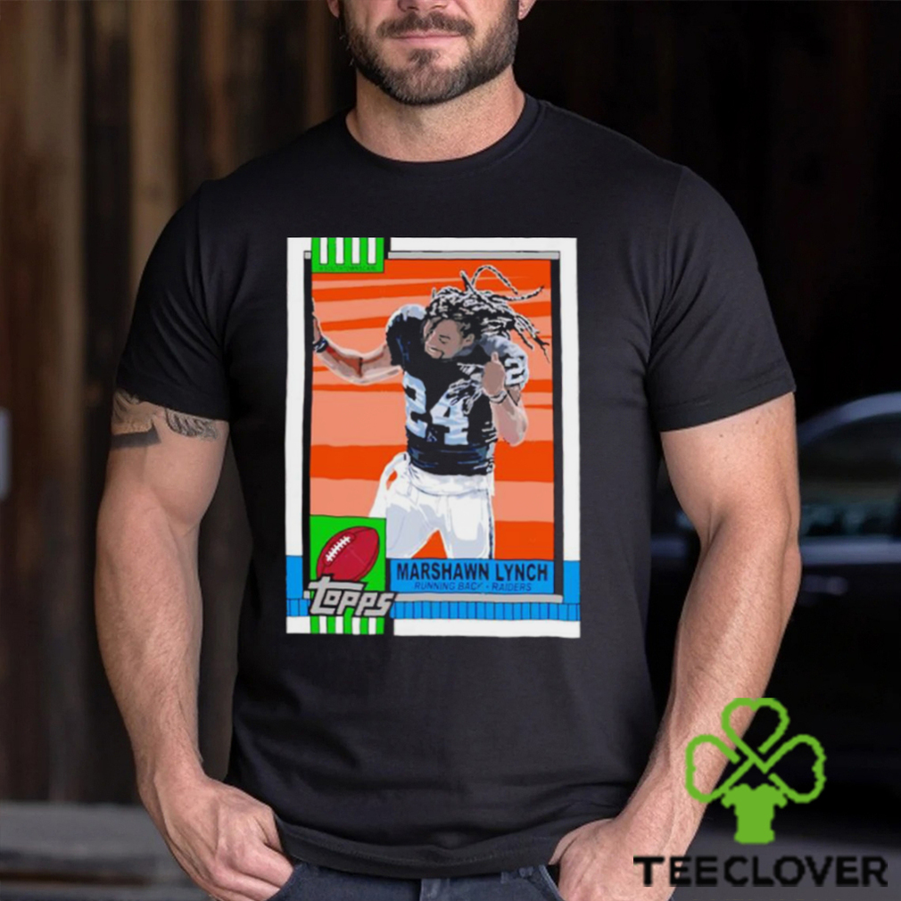 Marshawn Terrell Lynch Seattle Seahawks team football card shirt Marshawn Terrell Lynch Seattle Seahawks team football card shirt
